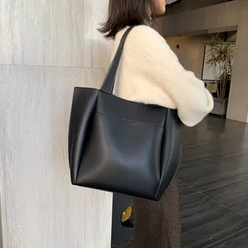 2021 New Arrival High Quality PU Leather Women Tote Bag Hand Bags Ladies
