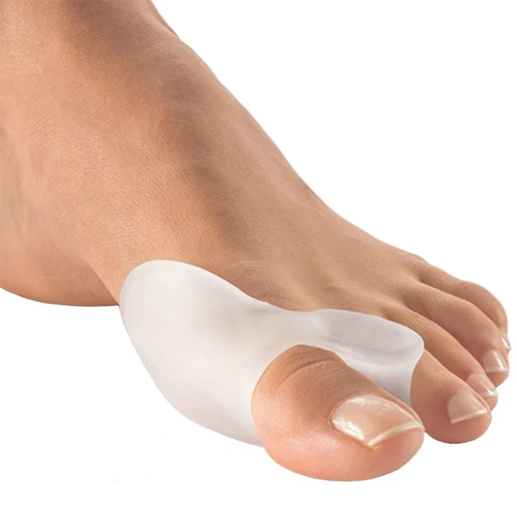 Free Sample Toe Spreader Separator Hallux Valgus Bunion Corrector Protector Silicone Gel Big Toe Bunion Pads