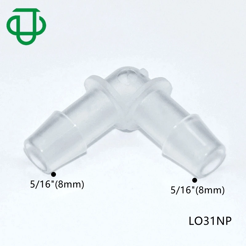 JoyTube Plastic Hose Barb Reducer Fittings - 5/16" To 1/4" ID Connector (Pack Of 6) For Water, Air, Aquarium - View #8