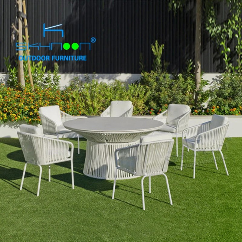 8 seater garden table and chairs set