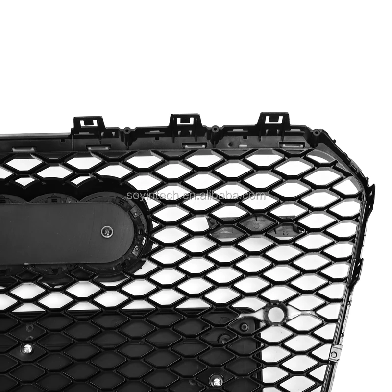 RS5 front grille for Audi A5 S5 B8.5  2012 2013 2014 2015 honeycomb grill facelift mesh front bumper grille