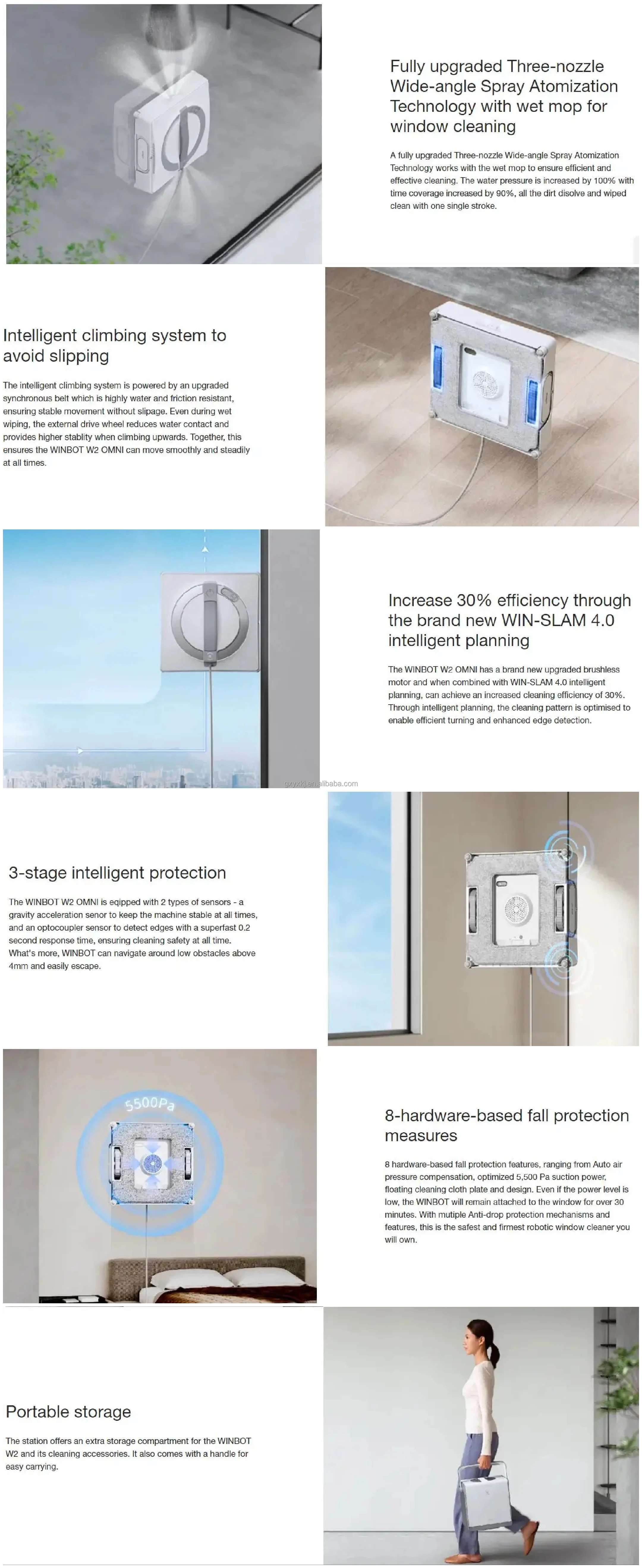 Ecovacs Winbot W2 Pro - Efficient Robot Window Cleaner