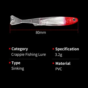 Cheery New Lure Hard Bait Bionic Ocean Boat & Beach Fishing Carp Trout ABS Material Roll T-Tail Long Cast – Hard Lure – view 3