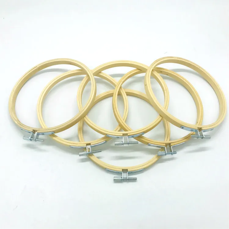 [Factory Direct Sales]High Quality Bamboo Embroidery Hoops Frame