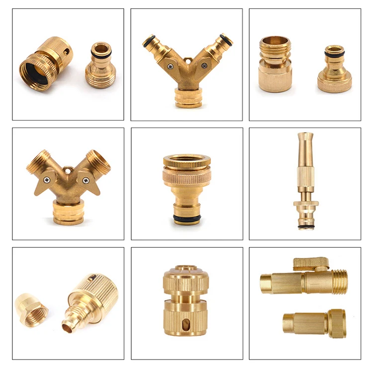 Pa66gf30 Coolant Hose Connector Ventury Nozzle In Hose Plastic Garden