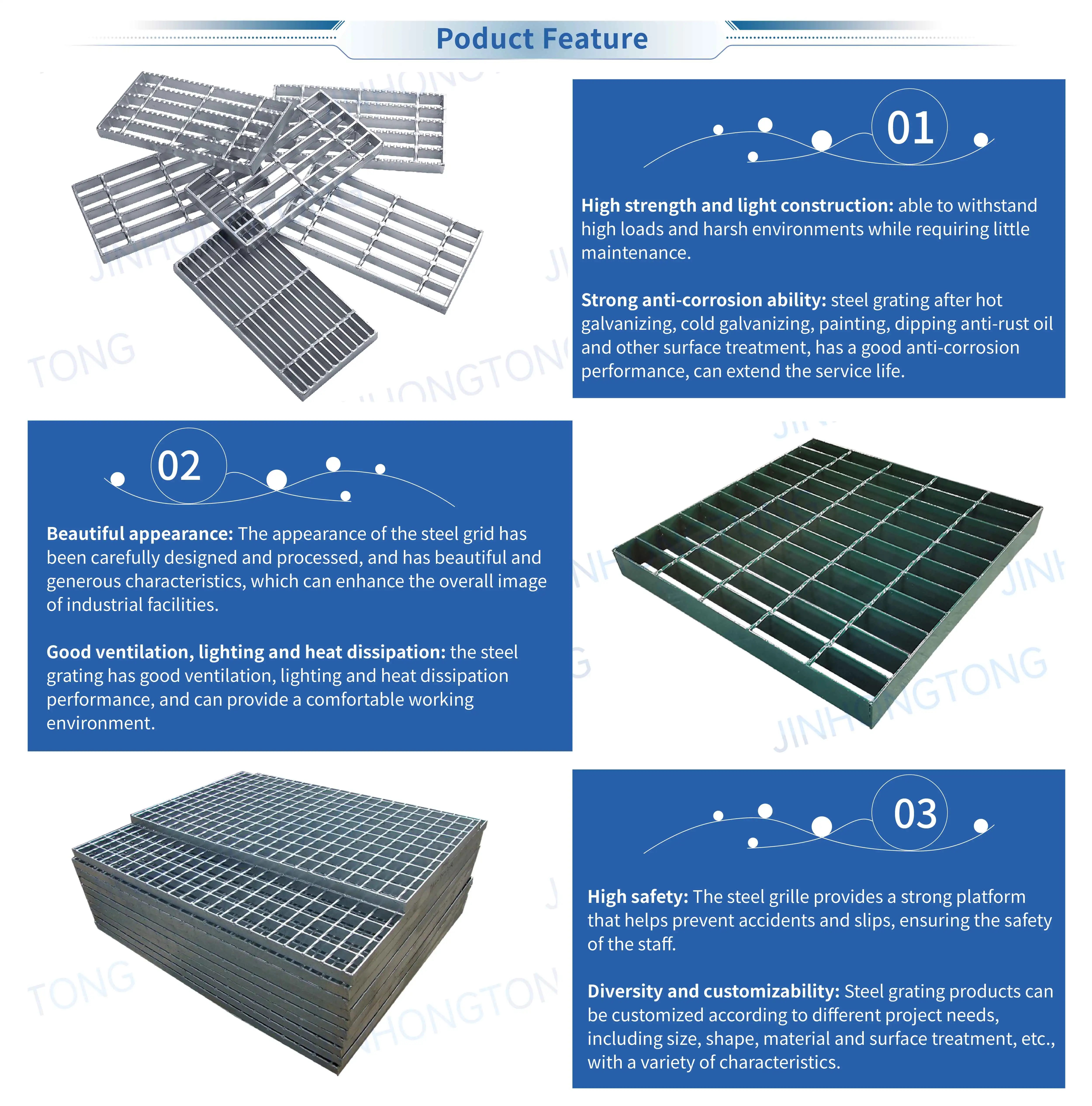 Galvanized Metal Steel Grating,Aluminum Grating,Stainless Steel Grating ...