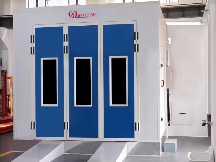 QX2000 Electrical Infrared Heating System Paint Spray Booth for Car Painting