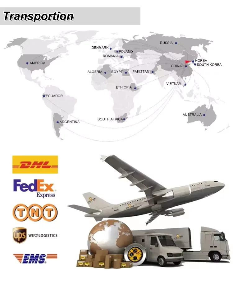 Packaging & shipping specifications