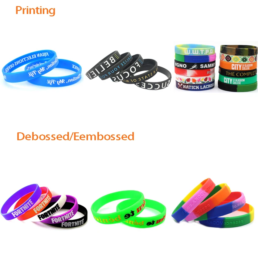 Eco-friendly Professional Custom Logo Make Your Own Logo Bracelet ...