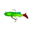 12g green red-tailed t-tailed lead fish