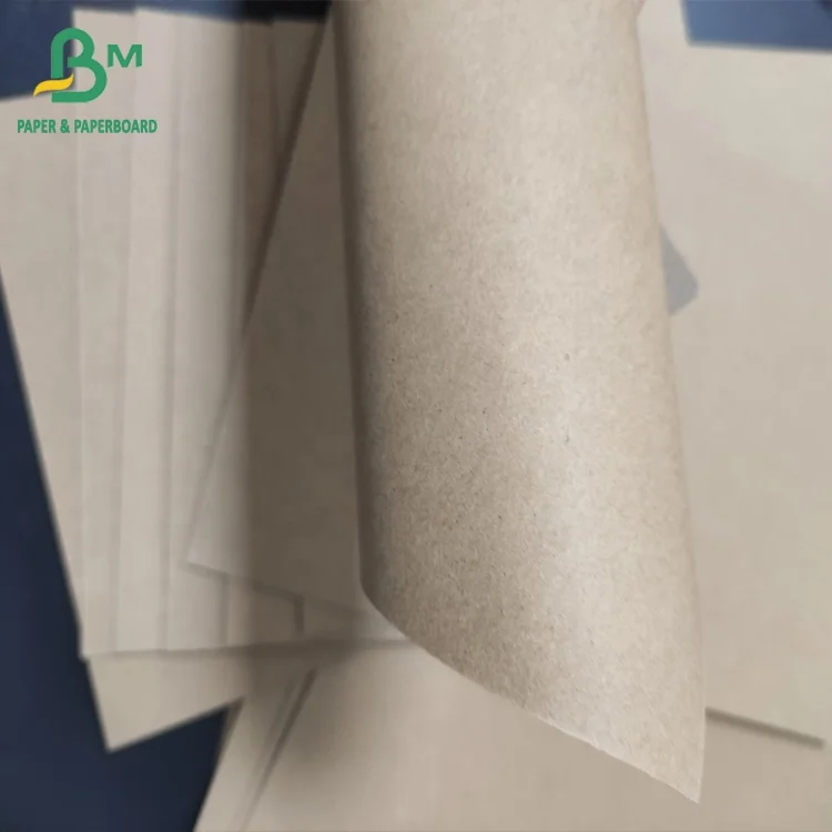 80gsm Brown Test Liner Fluting Paper Corrugated Kraft Paper Roll