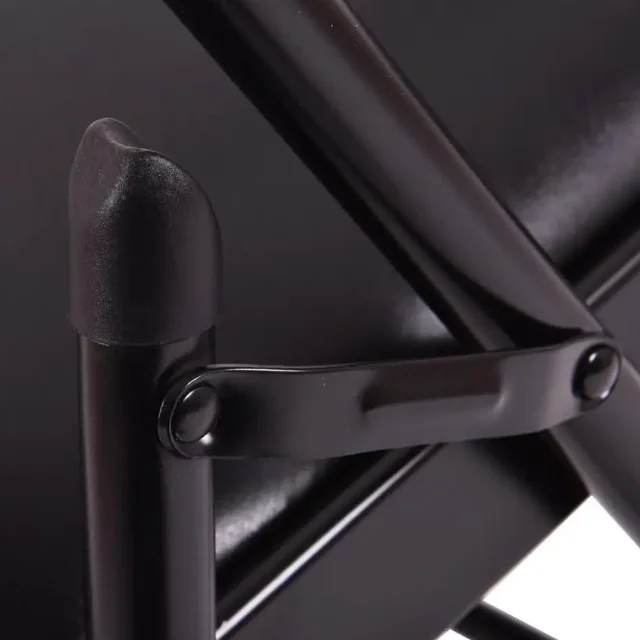 Wholesale Cheap Commercial Stackable Black Metal Folding Chair Wedding