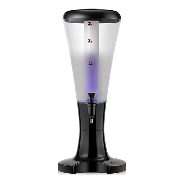 High Quality 3L Capacity Beer Tower Dispenser - Perfect for