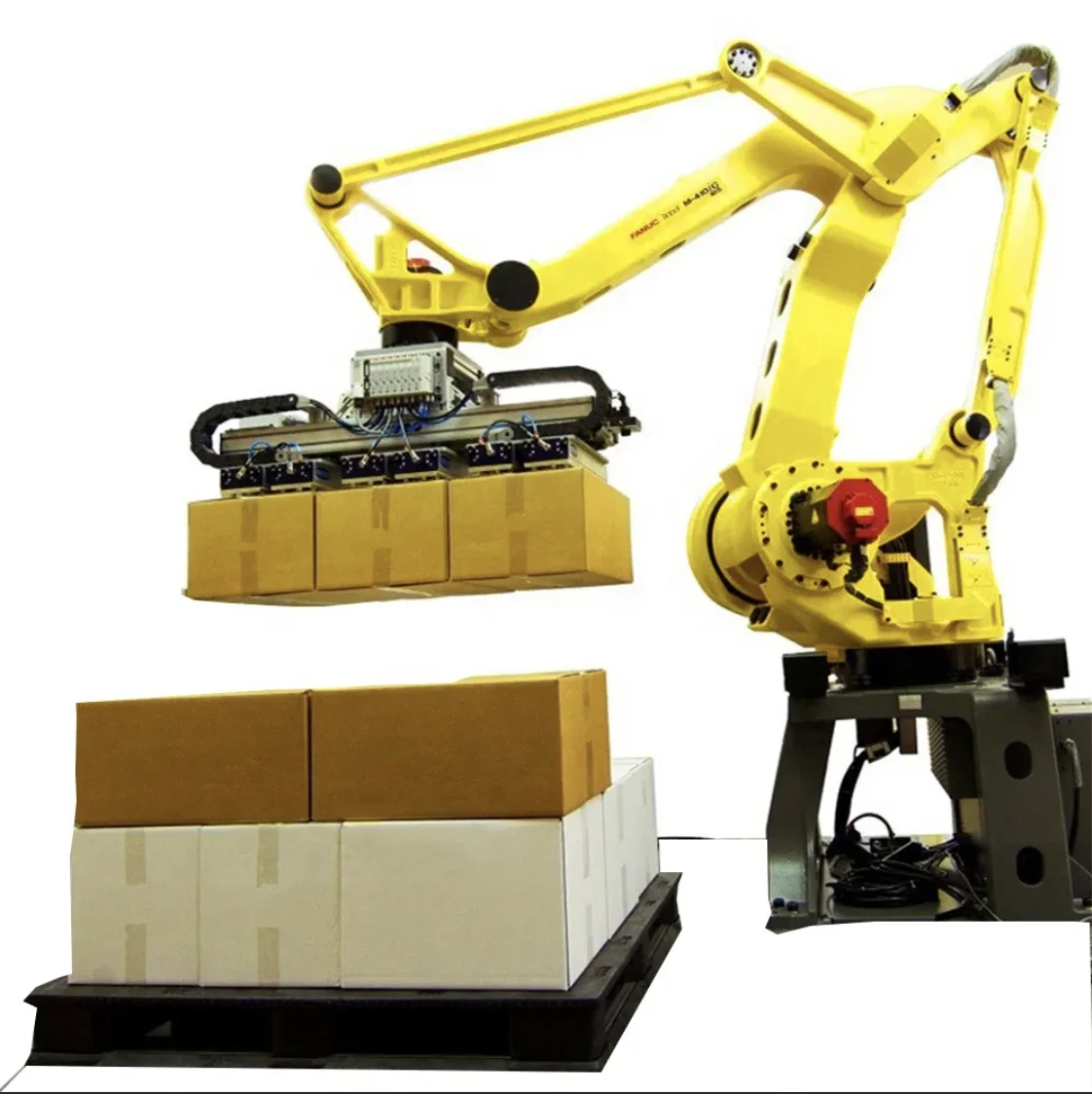 FANUC M-410iC/500 Palletizing Robot Arm Axis Drive by AC Servo Motor  500kg Payload As Palletizing Pick and Place Robot