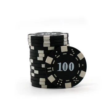 custom made logo 40mm casino ABS Iron casino poker chips set