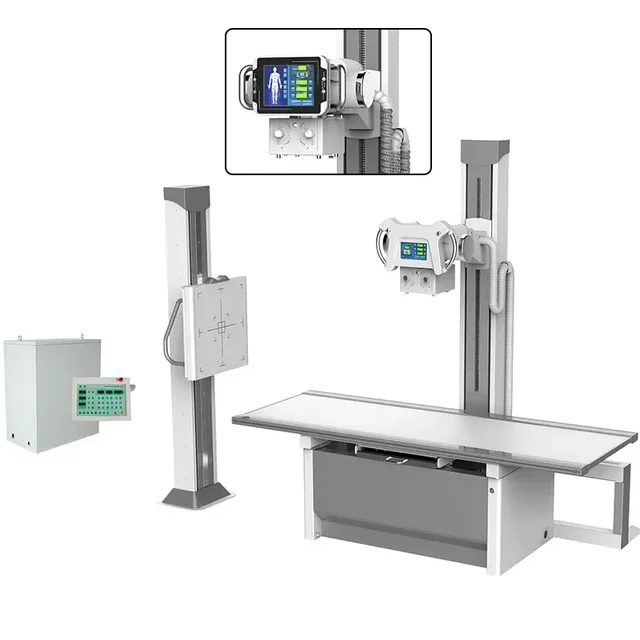 Professional One-Stop Hospital Equipment Supplier Medical Diagnostic HF X-ray Digital Xray Machine Radiography X Ray Unit
