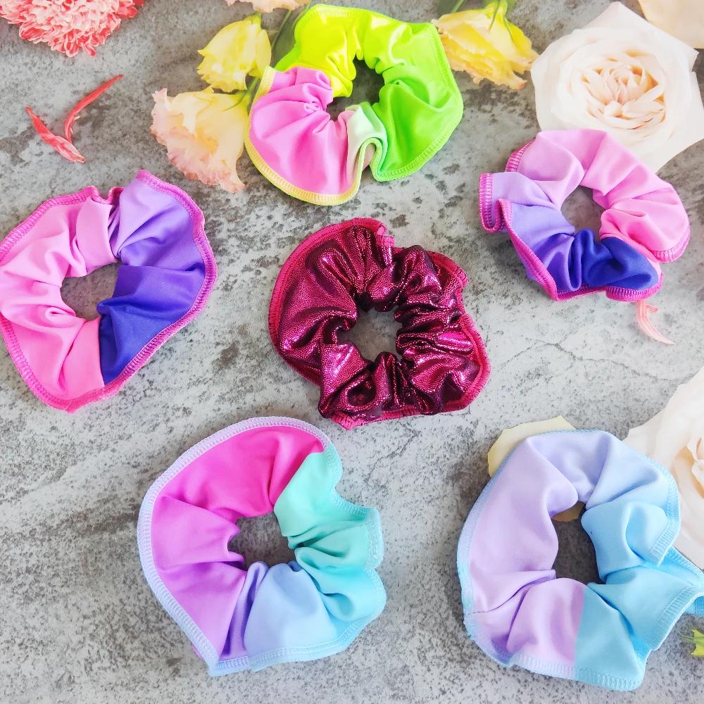 Competition Gymnastics Accessories Beautiful Scrunchies For Girls And ...