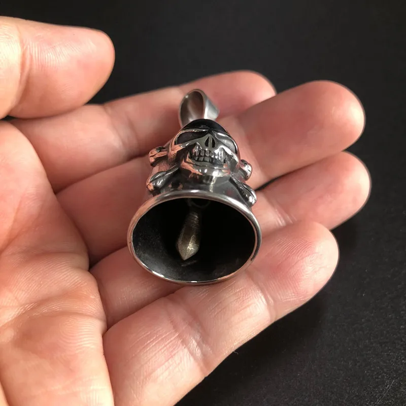 Guardian Bells Bones Skull Skeleton Motorcycle Biker Bell Luck Gremlin ...