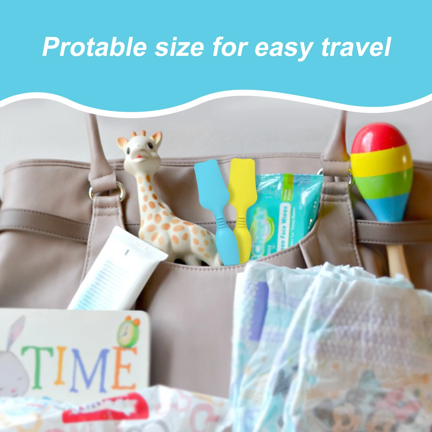 Hot Mini Diaper Cream Applicator Baby Butt Paste Spatula Brush Soft