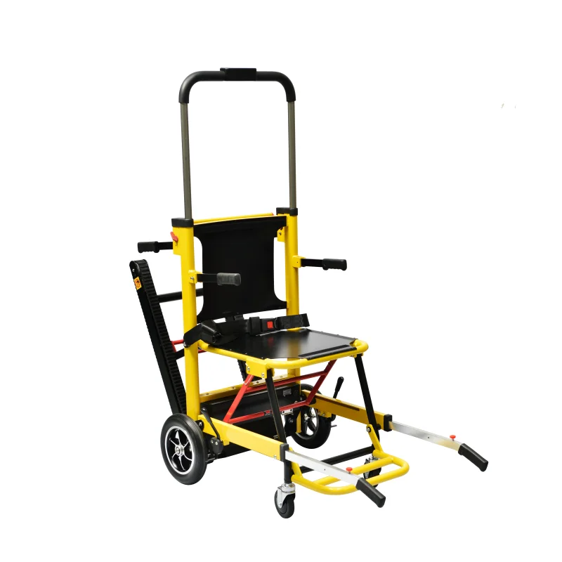 Medical Electric Powered Elderly Handicapped Chair Lift Stair Climber Wheelchair For Evacuation Rescue