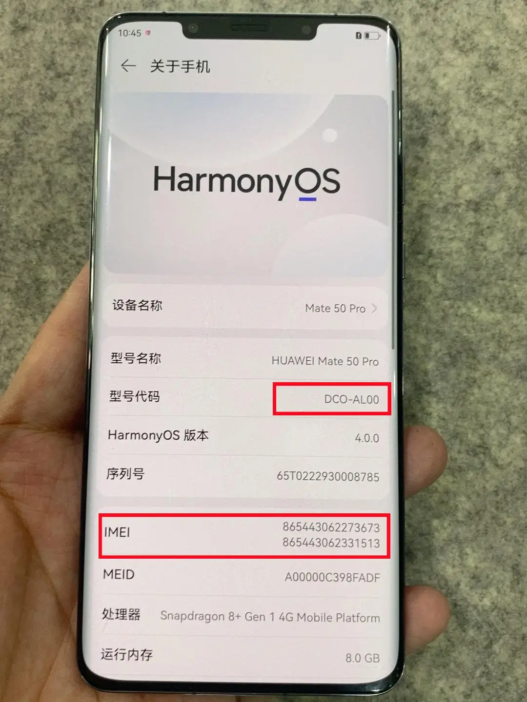 For Huawei Mate 50 Pro phone HarmonyOS 6.74