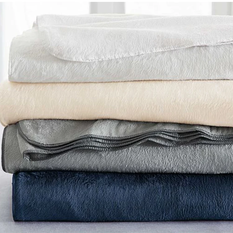 ELIYA Wholesale Hotel Bedroom Polyester Microfiber King Size Wool Fleece Blanket