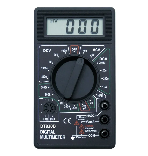 Multimer 830 DT830D Multimeter 830D Digital Multimeter| Alibaba.com