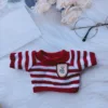 Red striped clothes