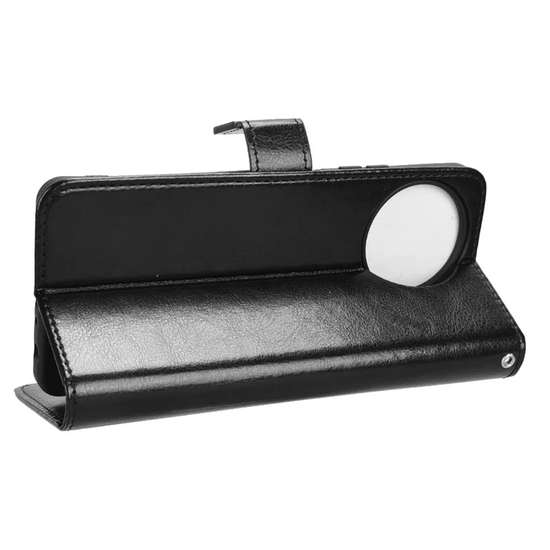 Custodia Flip In Pelle PU Con Finestra Per Blackview Color 8 – Blu – Chiusura Magnetica E Porta Carte - 2