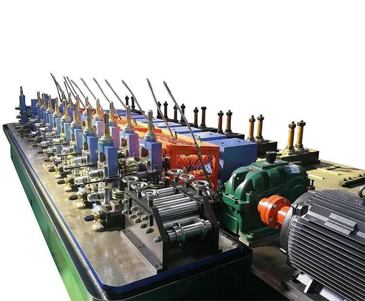 Square pipe production line carbon steel straight seam Model 45 pipe mill