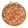 Pop-up glass beads - orange