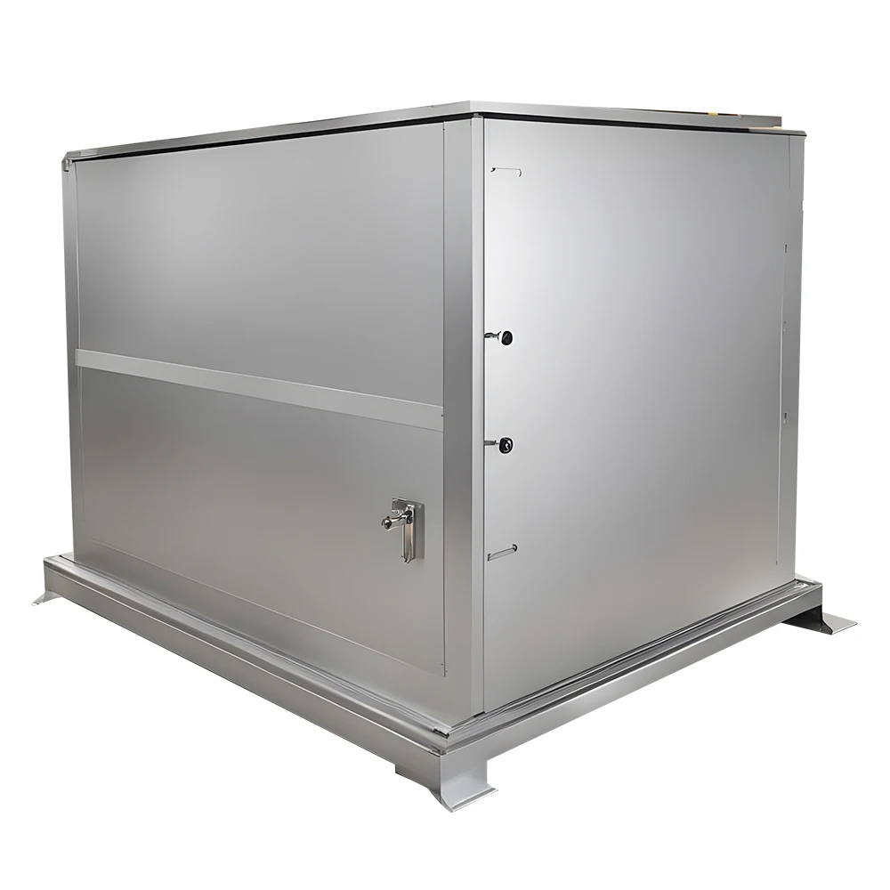 OEM Custom Large Metal Box Stainless Steel Fabrication Surface Polishing Treatment Sheet Metal Bending Fabrication Service