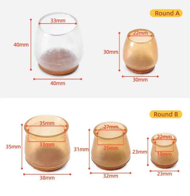 Высокоэластичная пластиковая резиновая силиконовая накладка на ножки стула настольная мебельные накладки фетровые напольные