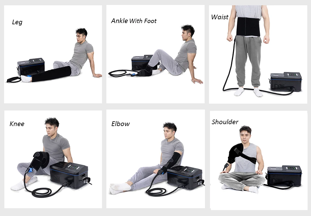 Xiamen weiyou  Iceless hot and cold compression therapy recovery system machine temperature adjustable for pain relief