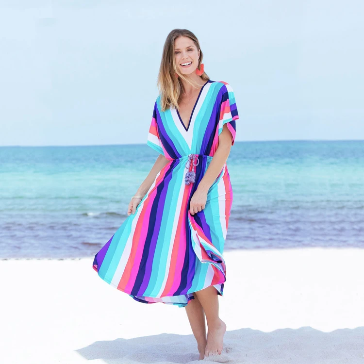 short beach kaftan