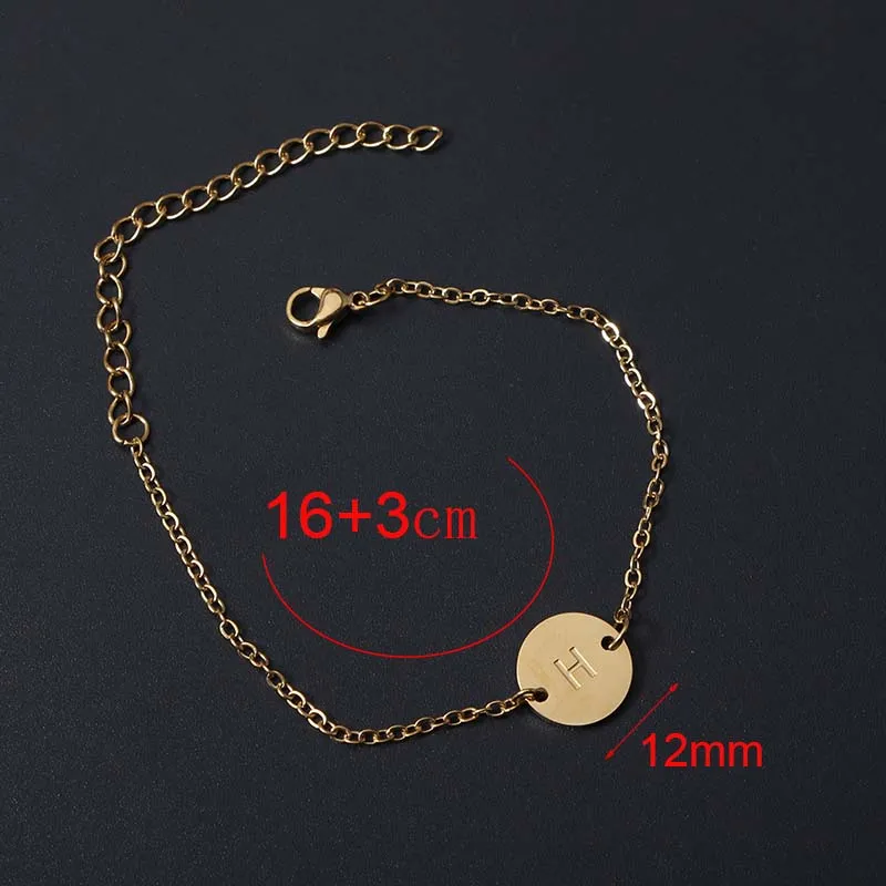Initial Charm Bracelet