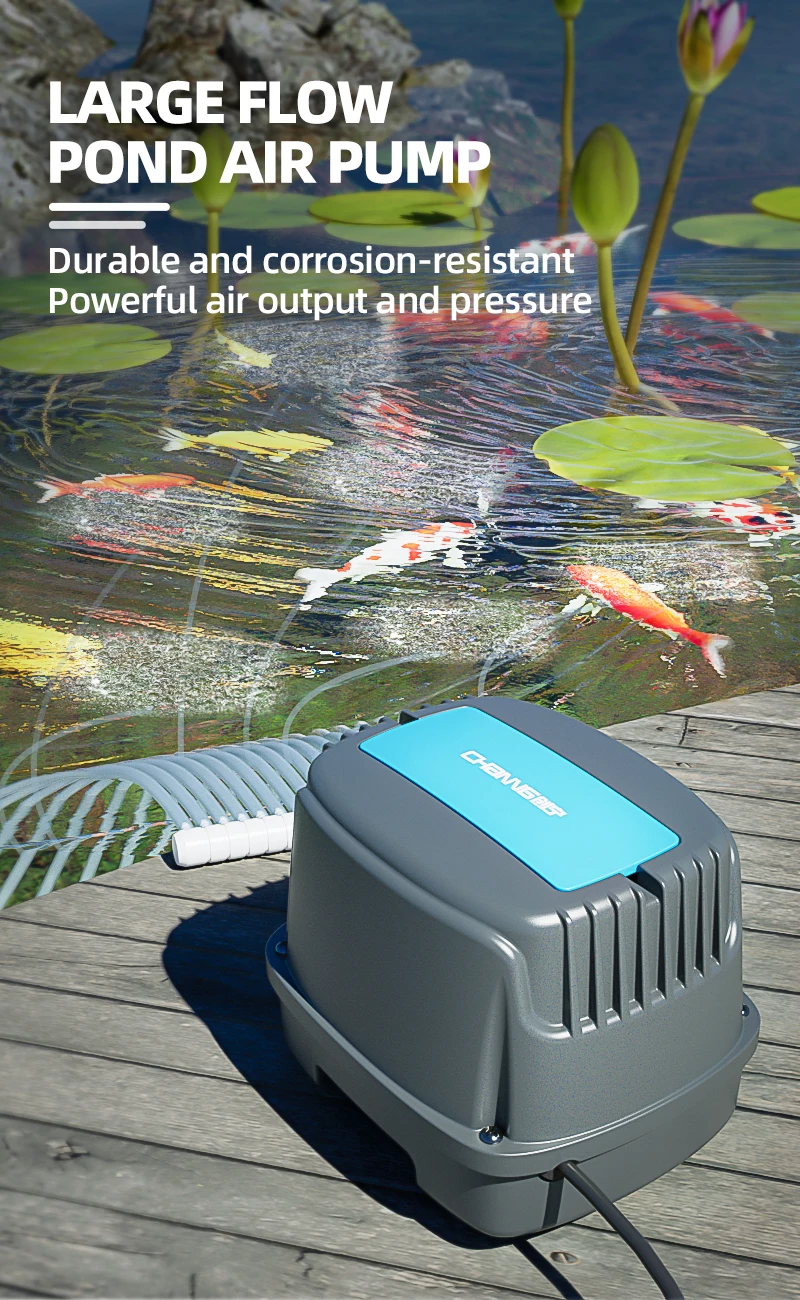 100w Large Flow Koi Pond Air Pump For Aquarium Accessories Buy Pond