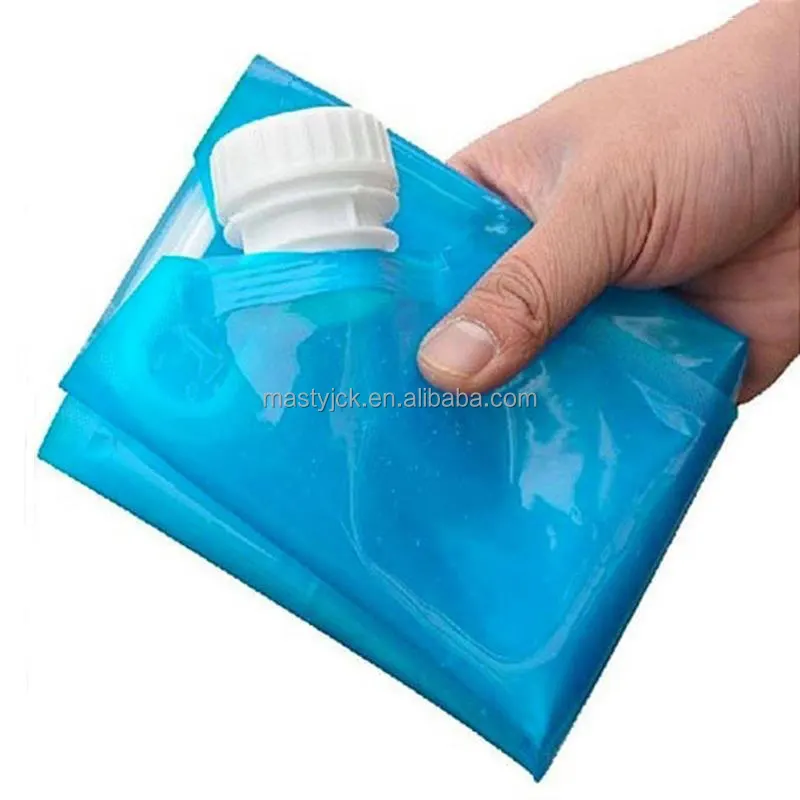 Outdoor Portable Folding Water Bag Cycling Travel Camping Soft Water Storage Bag 10L Large Capacity Water Storage Bag