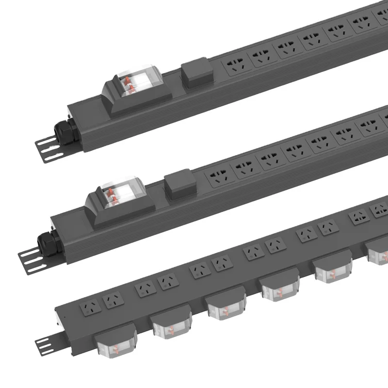 LEPIN Mater Smart Network Server Rack Cabinet Custom  PDU  C19  Meter Monitor Pdu Rack Power Distribution Unit for Data Center