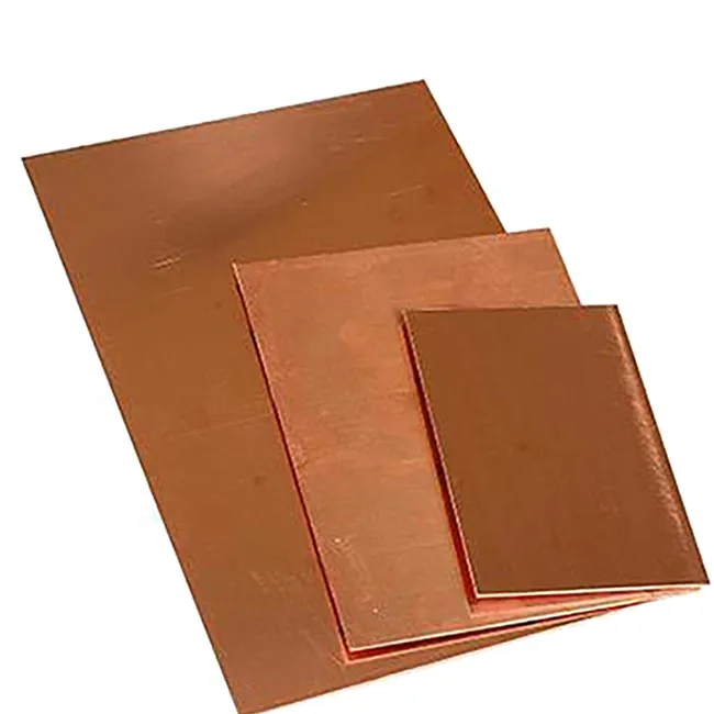 low price sale of copper pure plate red copper c10100 c10200 c10