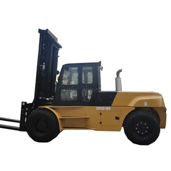 16T Diesel forklift truck with 3500mm lifting height and 1800mm length fork for good job