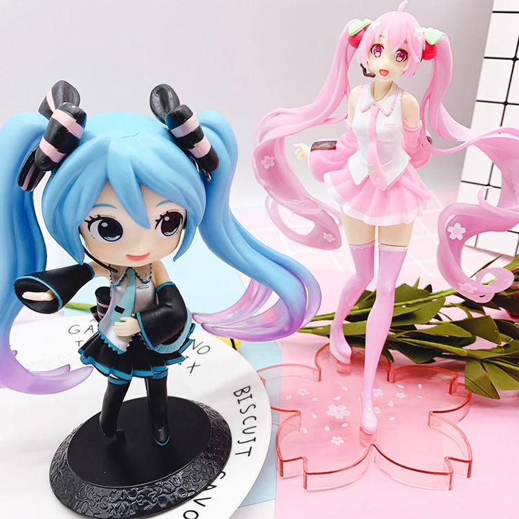 かわいい日本のアニメ初音ミクピンク Hasenohr Pvc アクションフィギュアプラモデルドール Buy ピンク Hasenohr 初音ミクフィギュア Product On Alibaba Com