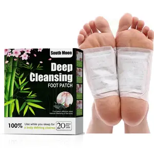 Foot Pads Deep Cleansing for Stress Relief Better Sleep Foot Care With Bamboo Vinegar and Ginger Powder With Premium Ingredients