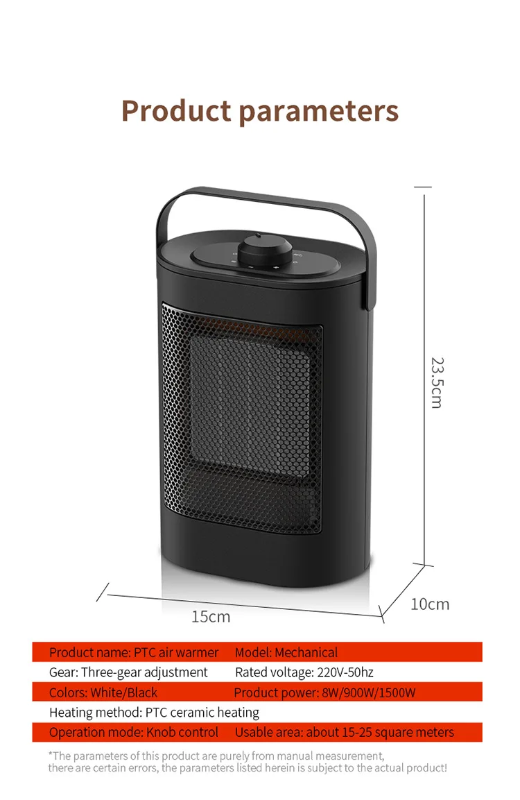 calefactor mini rechargeable handi portable heater