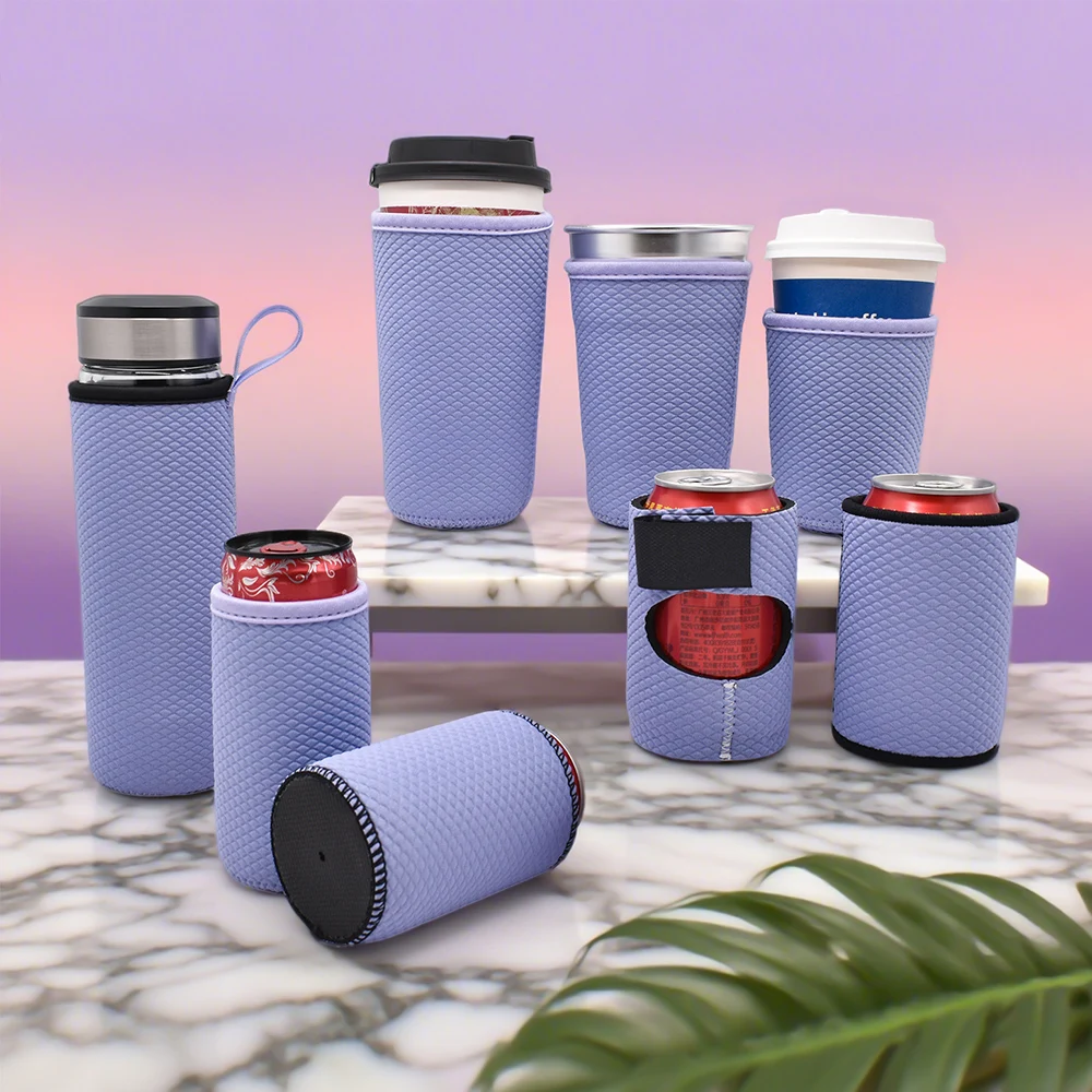 Custom Logo Diy Blank Can Cooler Neoprene 12Oz Beer Cooler Sublimation Stubby Holder for Outdoor Events