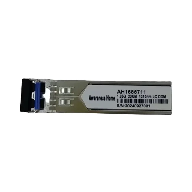 Compatible SFP Optical Fiber Module 1.25G 10G 1310nm Optical Transceiver 20KM 10KM Single Mode Fiber LC Fiber Optic Equipment