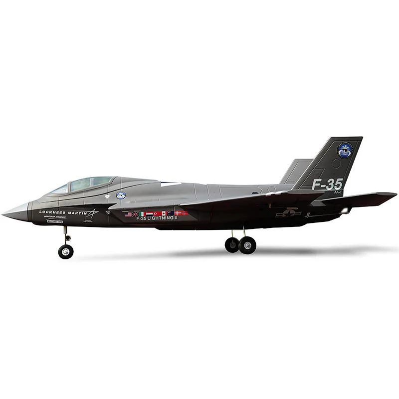 Upgraded Fms 64mm F35 Lightning Ii V2 Pnp Rc Fighter Jet With New