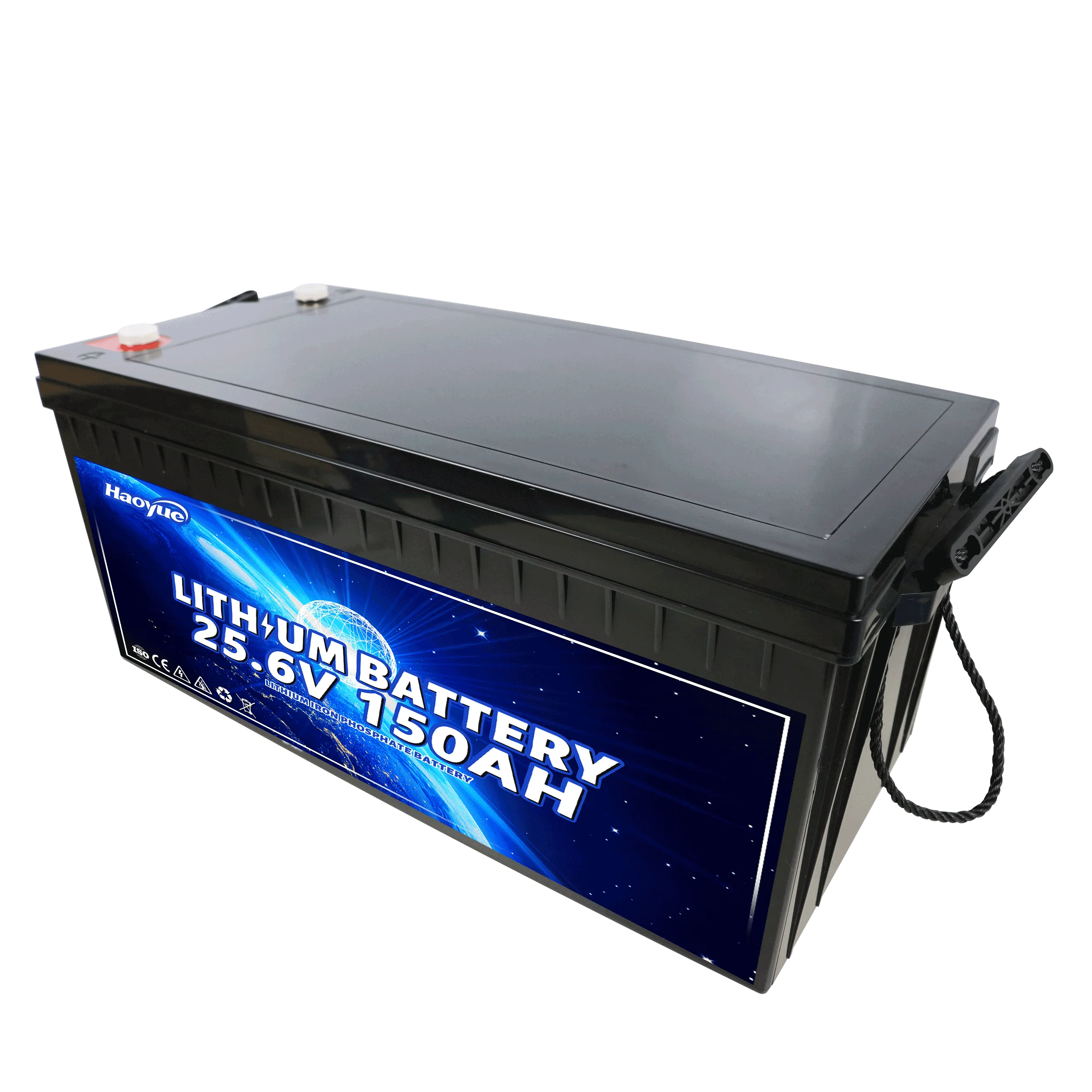 High Capacity 3kw 5kw Lifepo4 12v 48v 60ah 100ah 200ah Iron Ion Battery Pack Marine 24v 150ah 6385