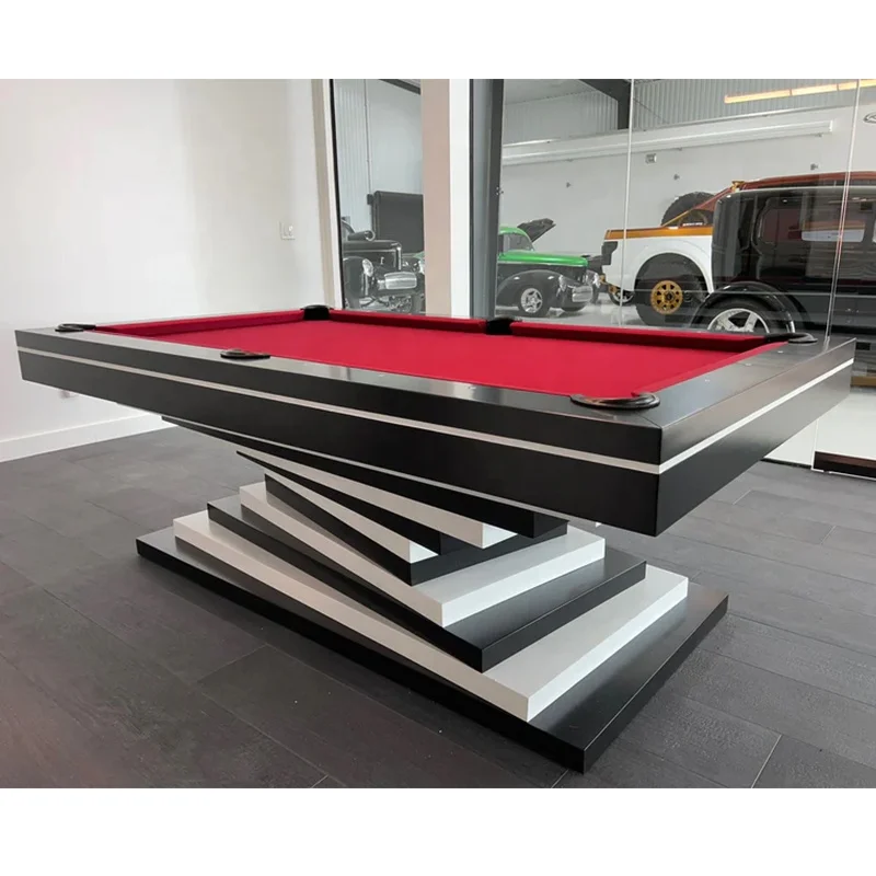 High Quality Billiards Designs Slate Bed Pool Billiard Table for Sale Factory Custom Modern 7ft 8ft 9ft Luxury Billiard Table
