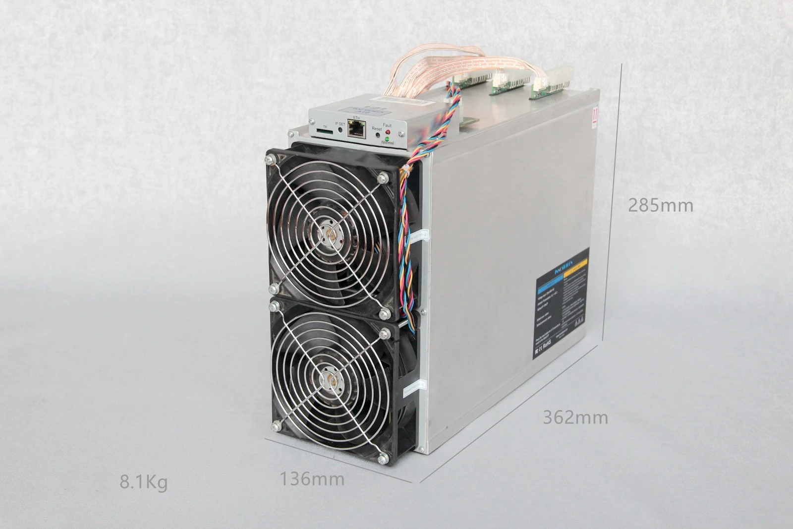 innitsilicon a10 a10pro pro eth btc矿工区块链矿工7g 750mh 7gb